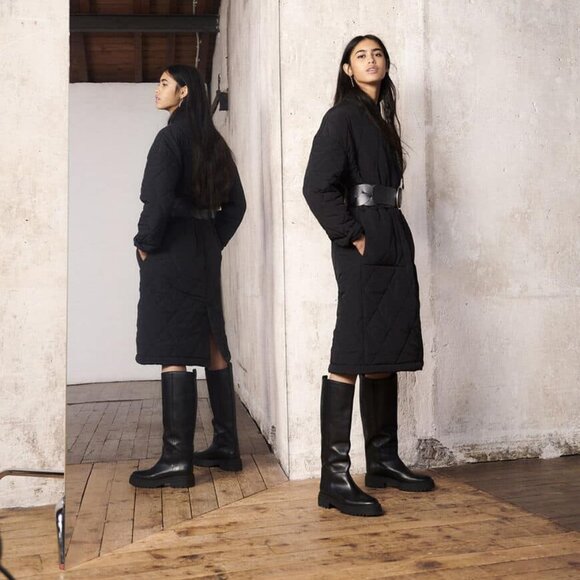 Ba&sh Bazile quilted coat - Picture 2 of 5